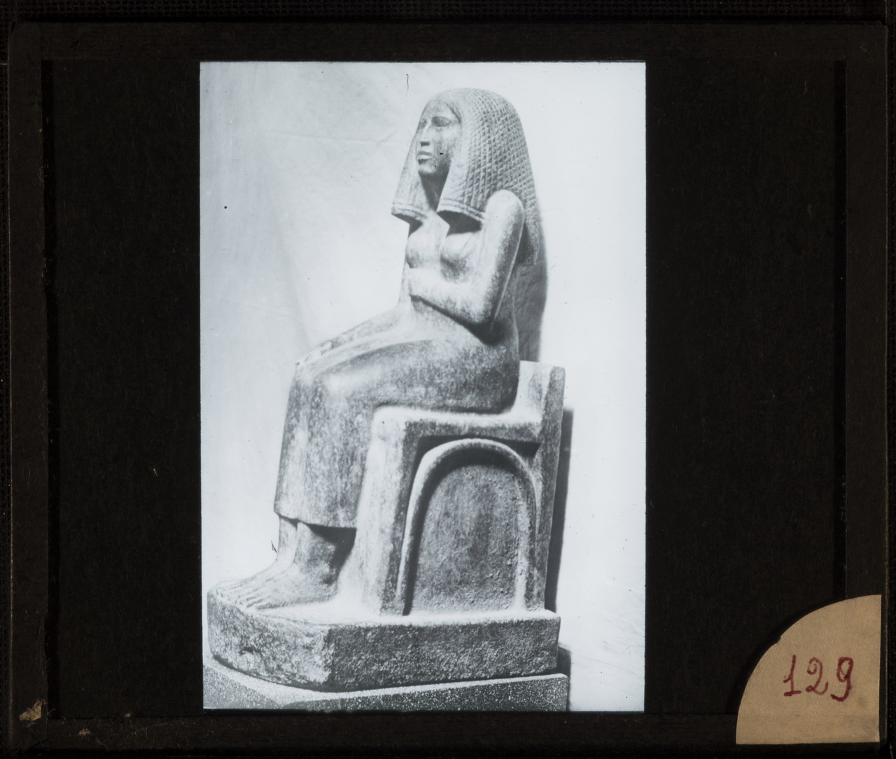 Marro, Oggetti di scavo egizi, Arte egizia, Oggetto in pietra (positivo) di Marro, Giovanni (attribuito) - Didattica scientifica (prima metà XX)