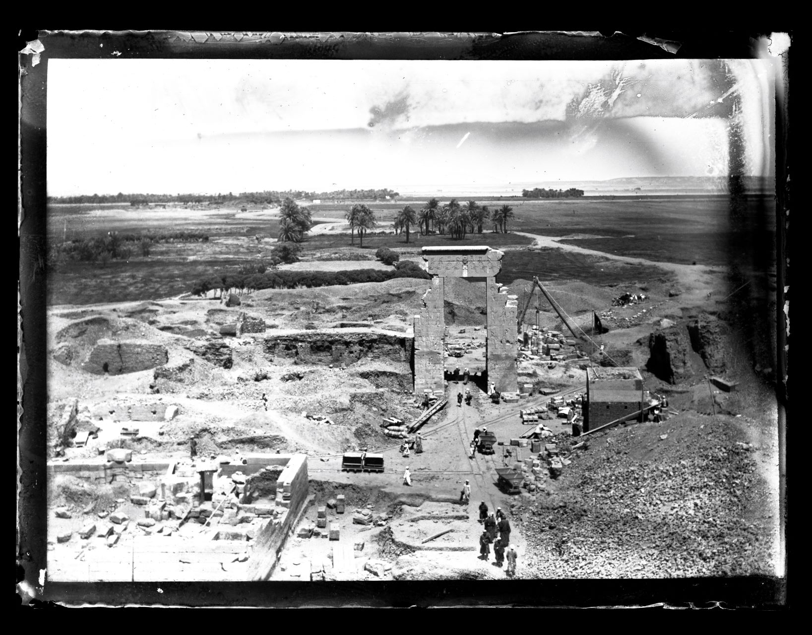 Archeologia, Marro (negativo) di Marro, Giovanni (attribuito) - Missione Archeologia Italiana in Egitto (prima metà XX)