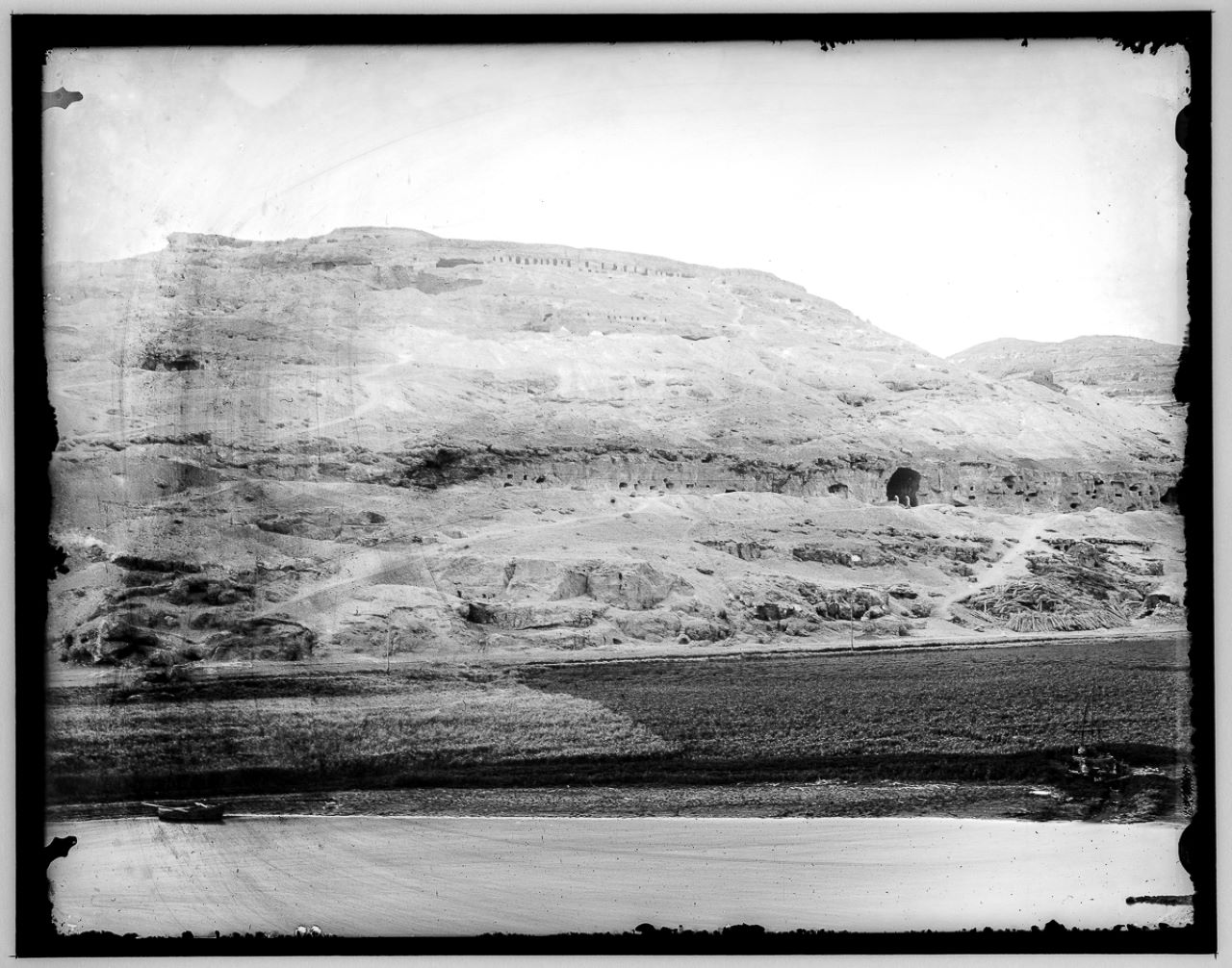 Marro, Schiaparelli (negativo) di Marro, Giovanni (attribuito) - Missione Archeologia Italiana in Egitto (primo quarto XX)