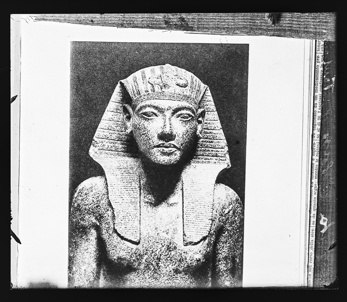 Riproduzioni fotografiche, Tecnica, Didattica, Disseminazione (negativo) di Marro, Giovanni (attribuito) - Didattica scientifica, Missione Archeologia Italiana in Egitto (prima metà XX)