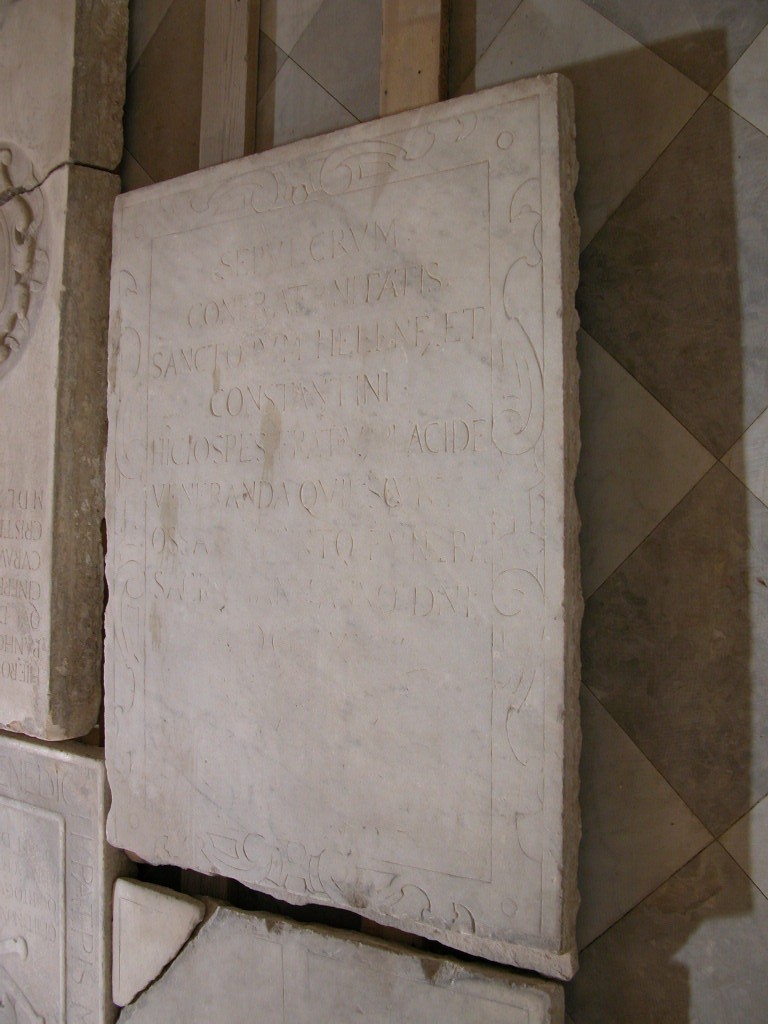volute (lapide tombale) - ambito siciliano (prima metà XVII)