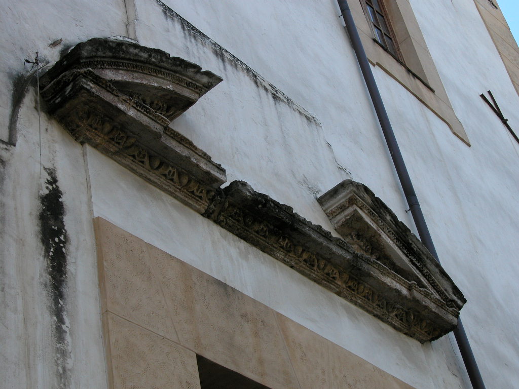 motivo decorativo ad ovuli (rilievo) - ambito siciliano (XVII)
