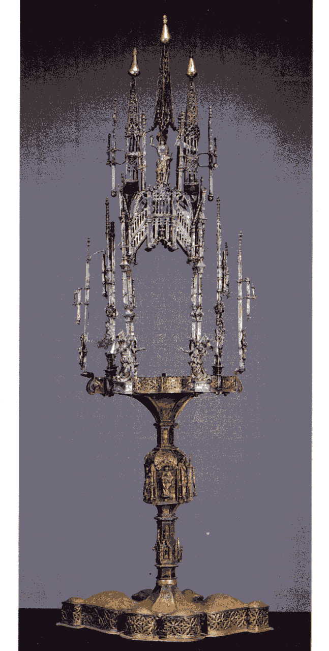 ostensorio, opera isolata - bottega siciliana (XVI)