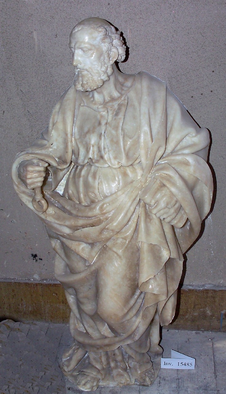 S. Pietro (statua, opera isolata) di Gagini Antonello (attribuito) - bottega siciliana (primo quarto XVI)