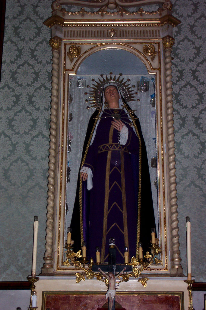 Madonna dei Sette Dolori, Addolorata (statua) - ambito siciliano (XIX)