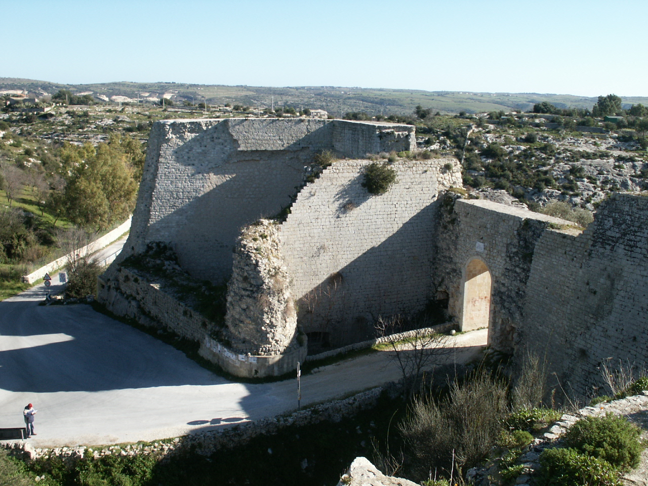 fortificazioni di Noto Antica (cinta muraria, fortificata) - Noto (SR) 