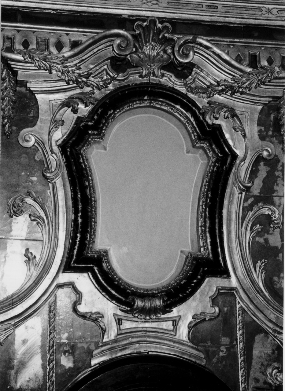 motivo decorativo mistilineo (cornice, serie) - ambito siciliano (terzo quarto XVIII)