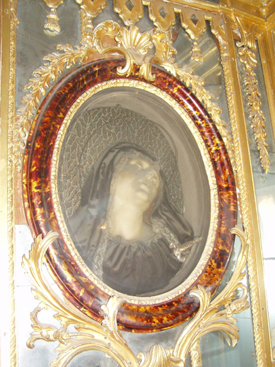 Madonna Addolorata (scultura, opera isolata) - ambito siciliano (terzo quarto XVIII)
