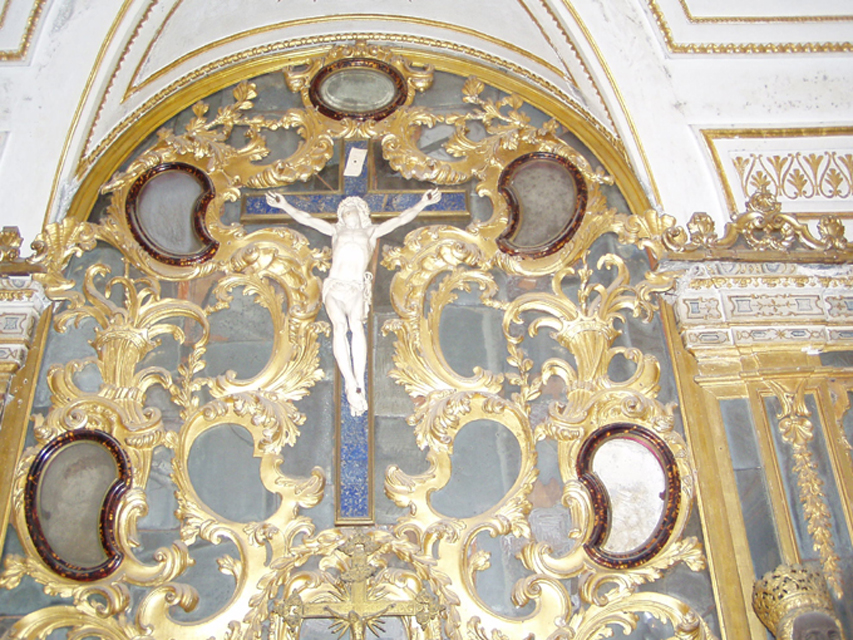 Cristo crocifisso dolente (crocifisso, elemento d'insieme) - ambito Italia meridionale (terzo quarto XVIII)