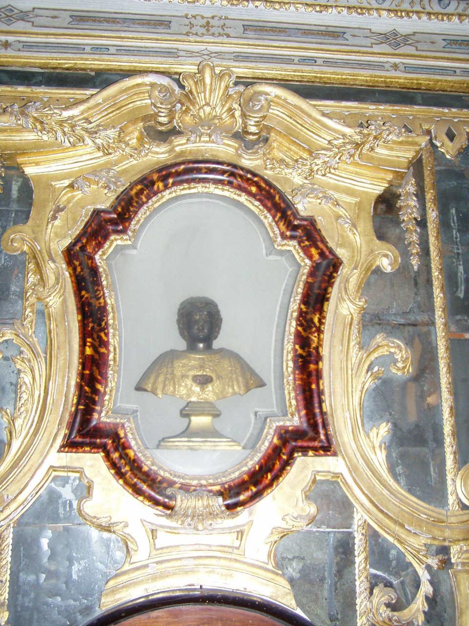 figura maschile a mezzo busto (scultura, opera isolata) - ambito siciliano (terzo quarto XVIII)