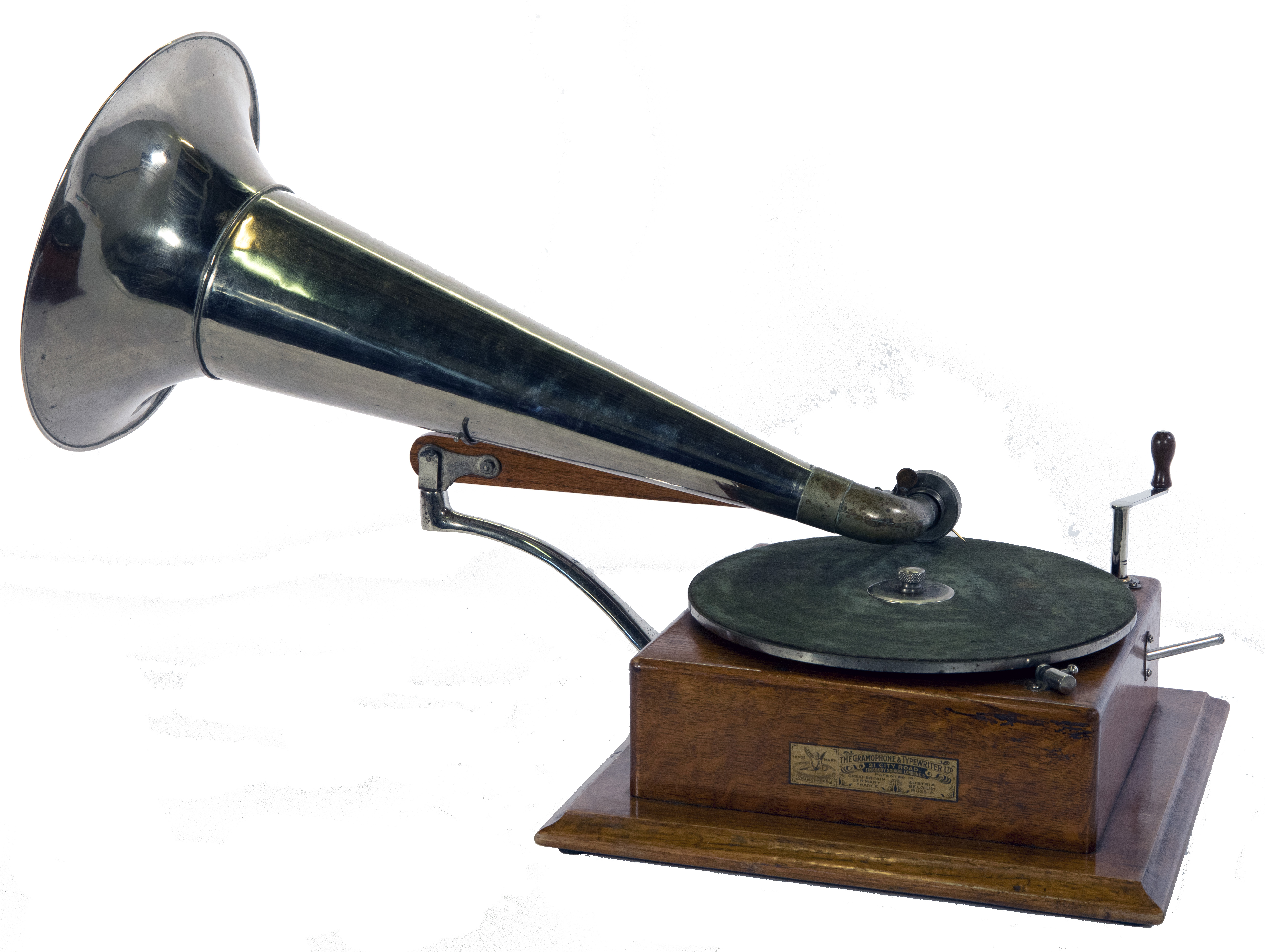 grammofono, da tavolo di The Gramophone & Typewriter Co. Ltd (primo quarto XX)