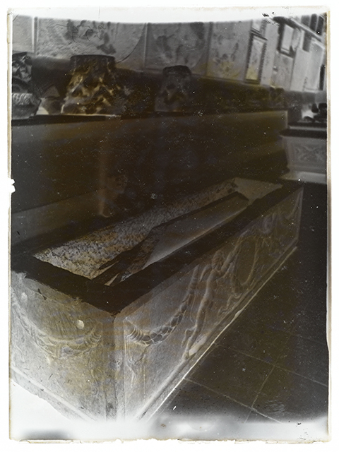 Catania - Orto del Re - scultura marmorea (negativo, serie) di Carta, Rosario (primo quarto XX)
