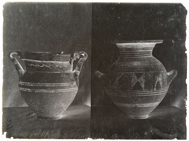 Catania - Militello - ceramica indigena a decorazione geometrica (negativo, serie) di Carta, Rosario (fine/ inizio XIX-XX)