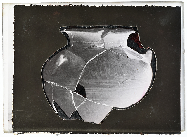 Siracusa - Thapsos - ceramica micenea (negativo, serie) di Carta, Rosario (secondo quarto XX)
