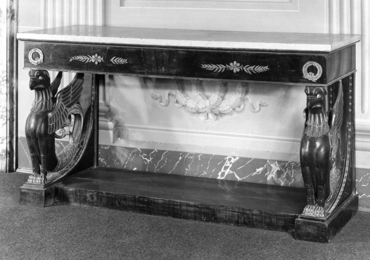 console, serie - manifattura italiana (prima metà sec. XIX)