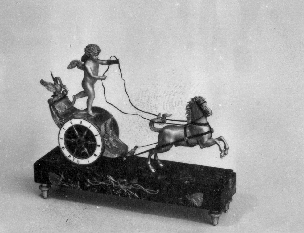 trionfo d'Amore (orologio - da tavolo) - manifattura francese (prima metà sec. XIX)