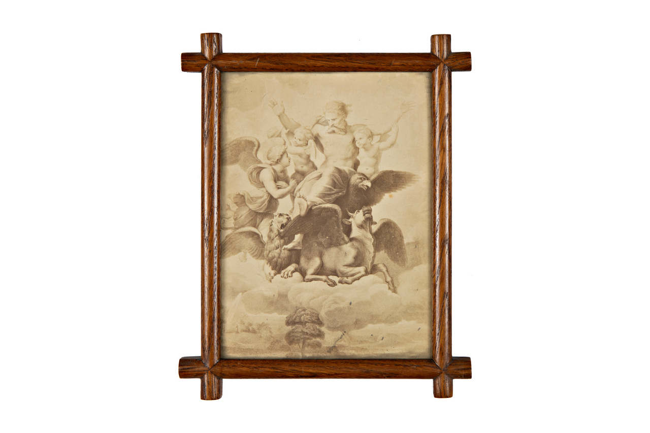 Rondoni Ferdinando. Visione di Ezechiele - Dipinti (positivo) di Anonimo - ambito europeo (terzo quarto XIX)