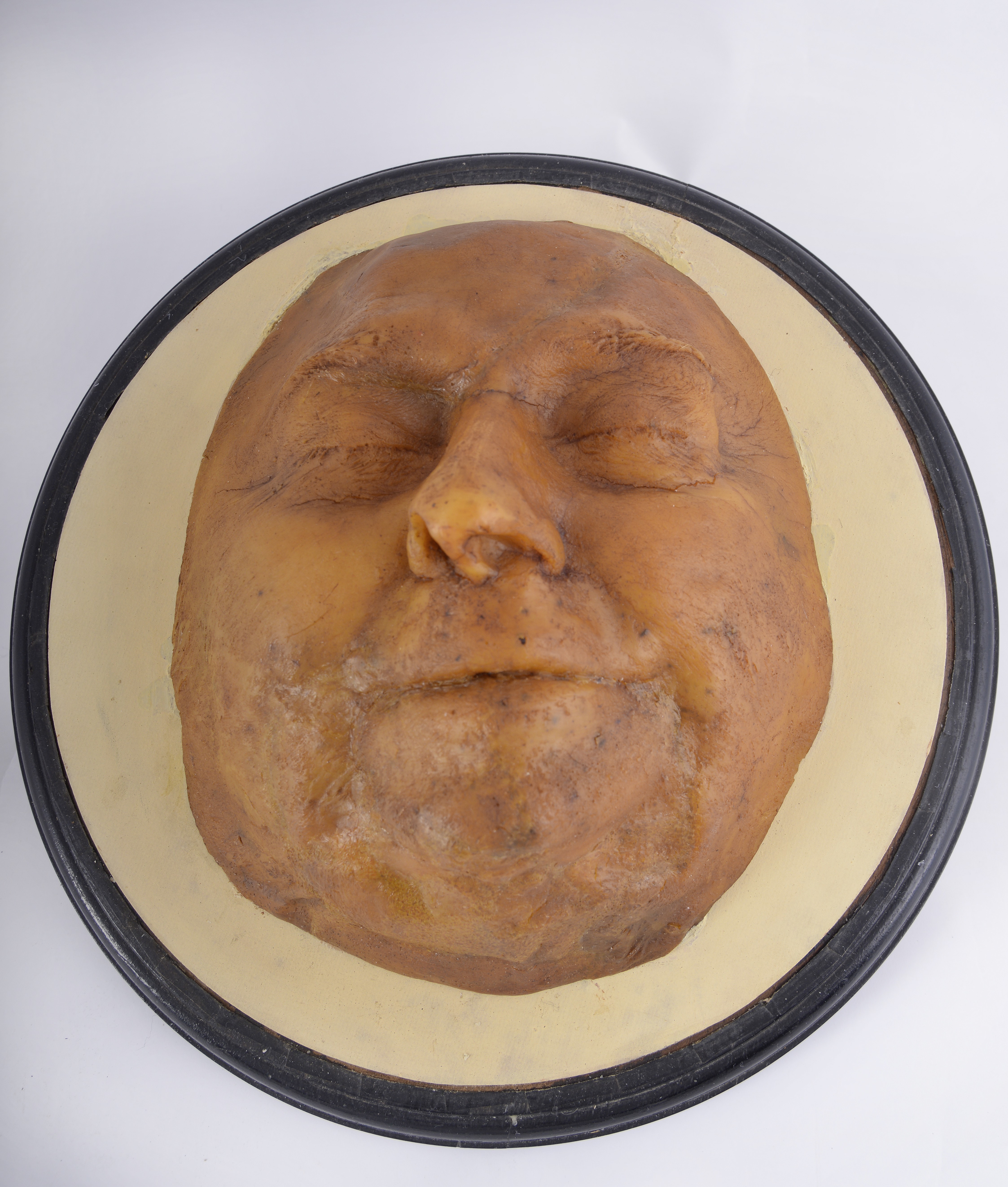 maschera funebre - ambito toscano (XIX)