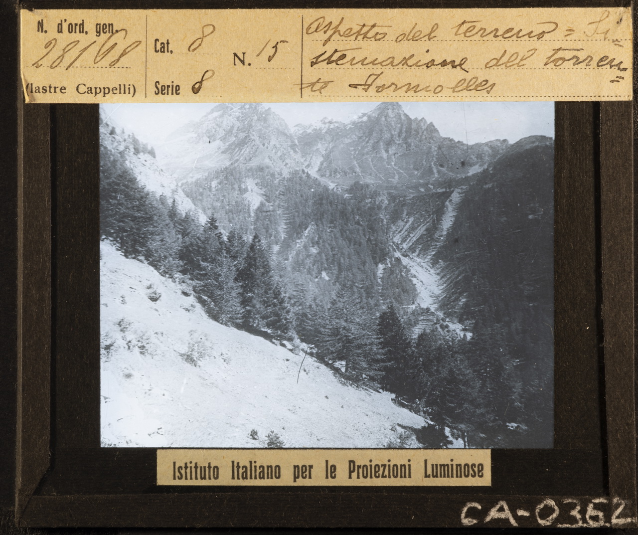 Italia - Piemonte (positivo) di Istituto Italiano per le Proiezioni Luminose (prima metà XX)