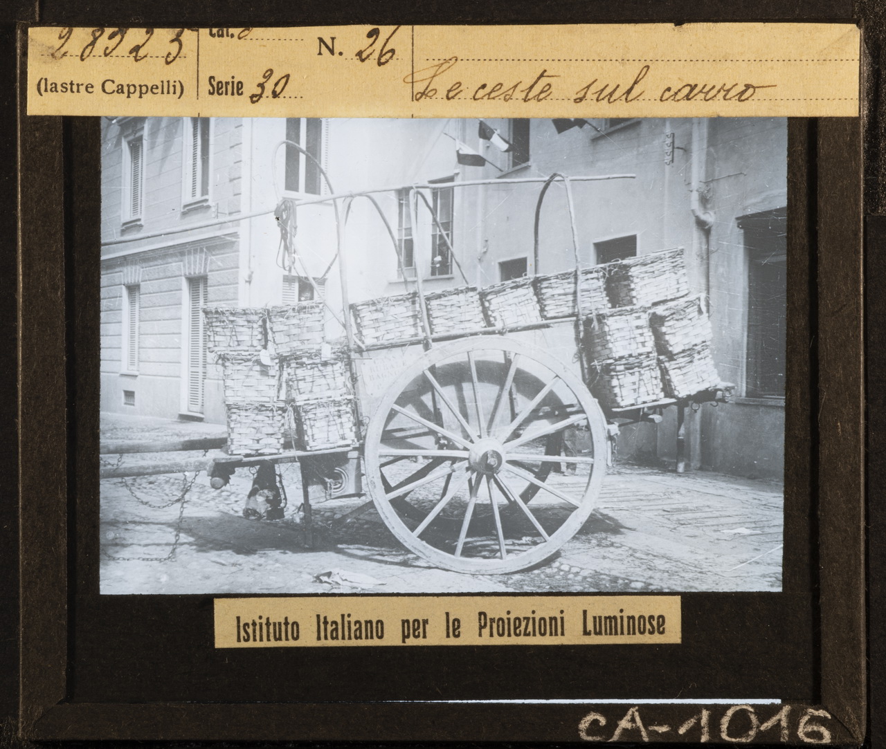 Veicoli - Carri a trazione animale (positivo) di Istituto Italiano per le Proiezioni Luminose (XX)