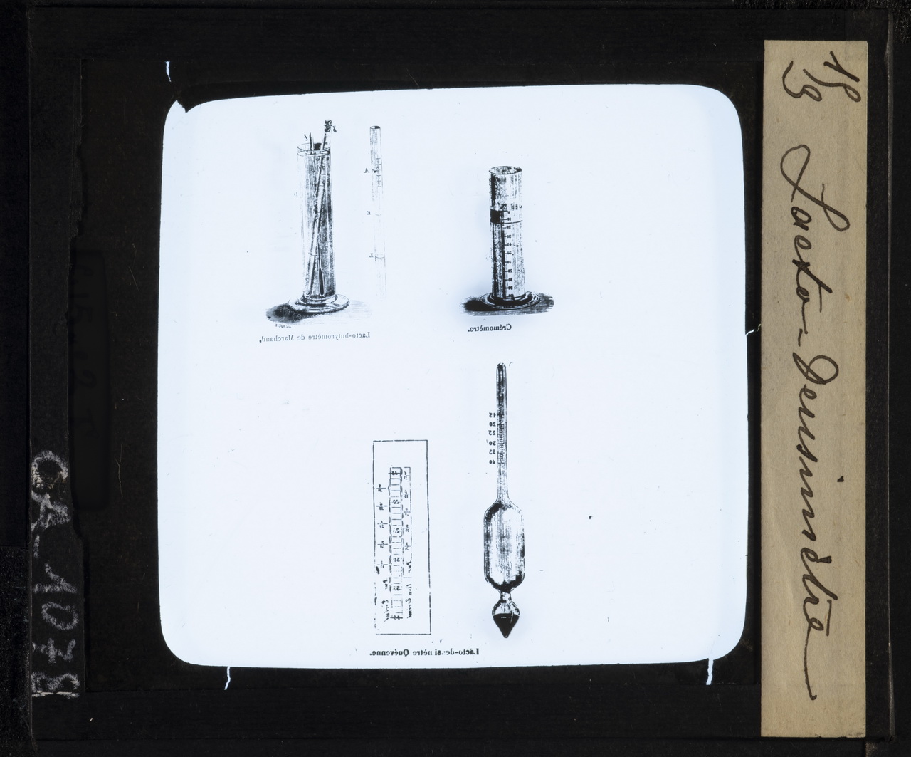 Strumenti per misure - Densità - Latte (positivo) di Anonimo (XX)