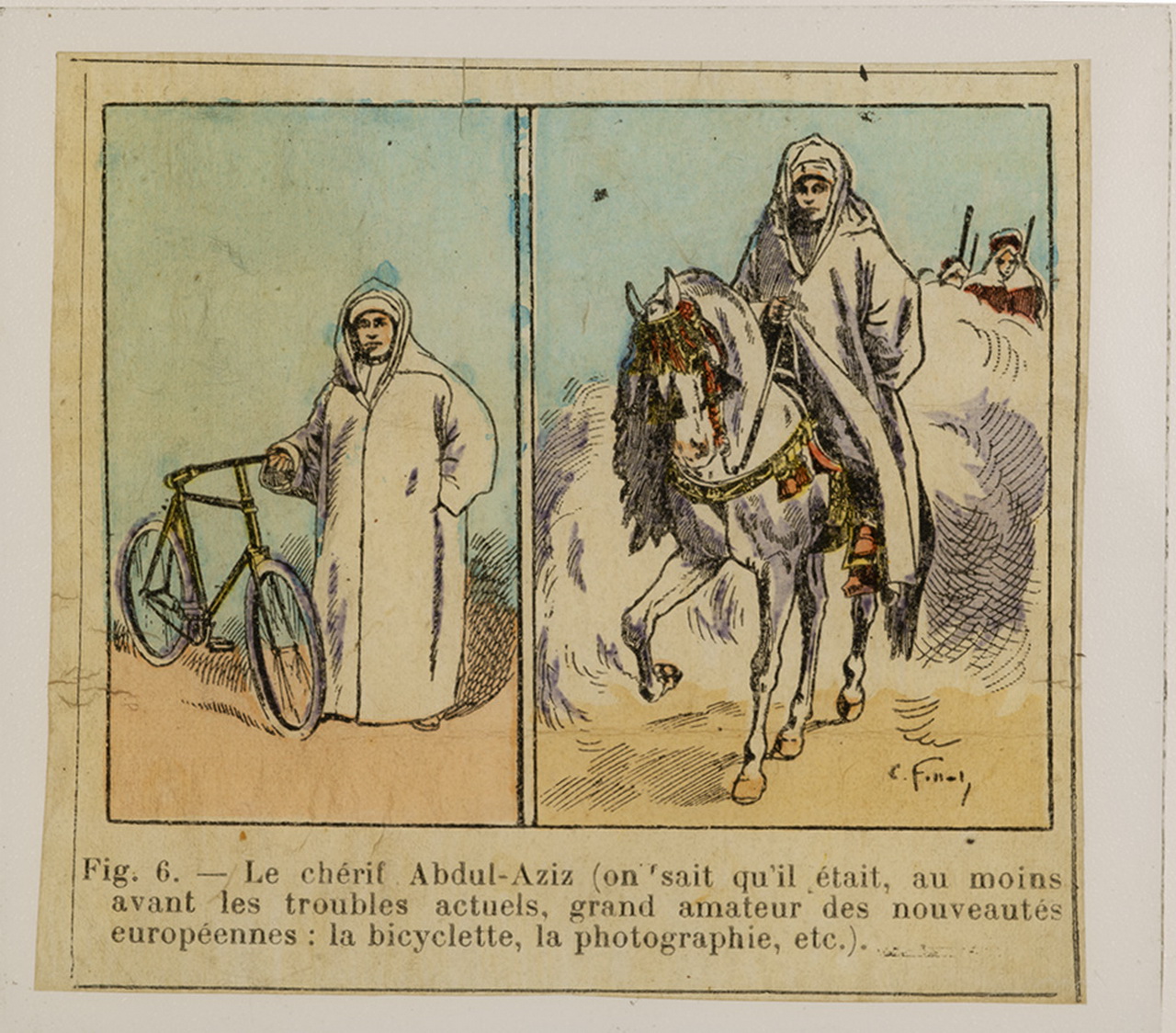 Africa - Marocco - Sovrani - Sultani - Abd al-ʿAzīz IV (positivo) di Anonimo (XX)