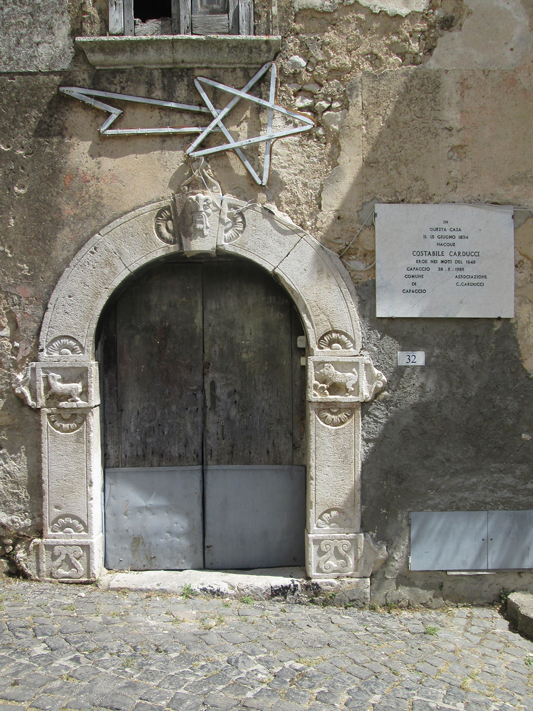 portale - ad arco - ambito campano (seconda metà XVIII)