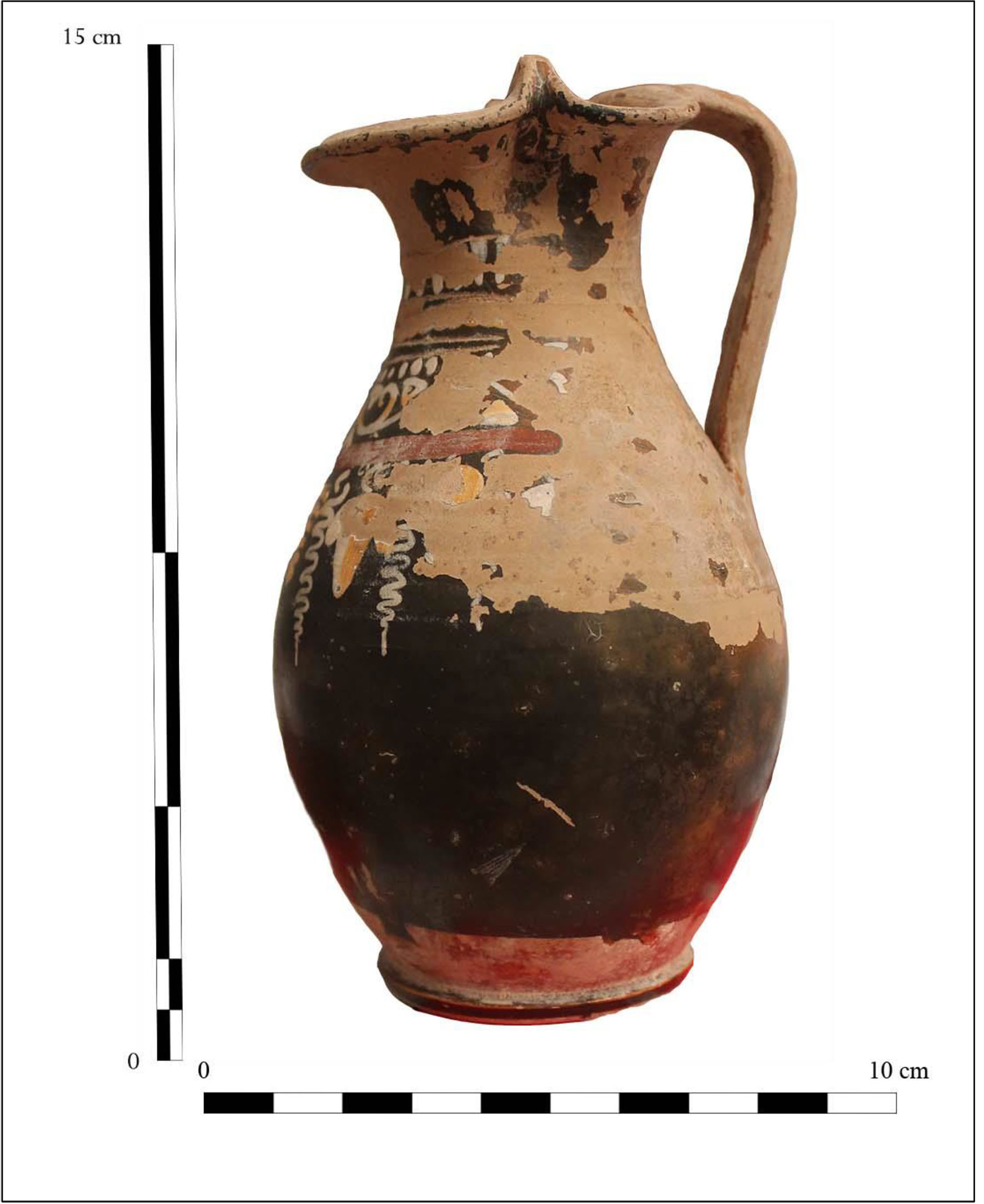 brocca/ con orlo trilobato - ambito apulo (seconda metà SECOLI/ IV a.C)