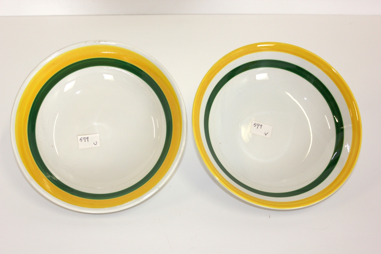 piatto fondo, serie - ambito friulano (secondo quarto sec. XX)