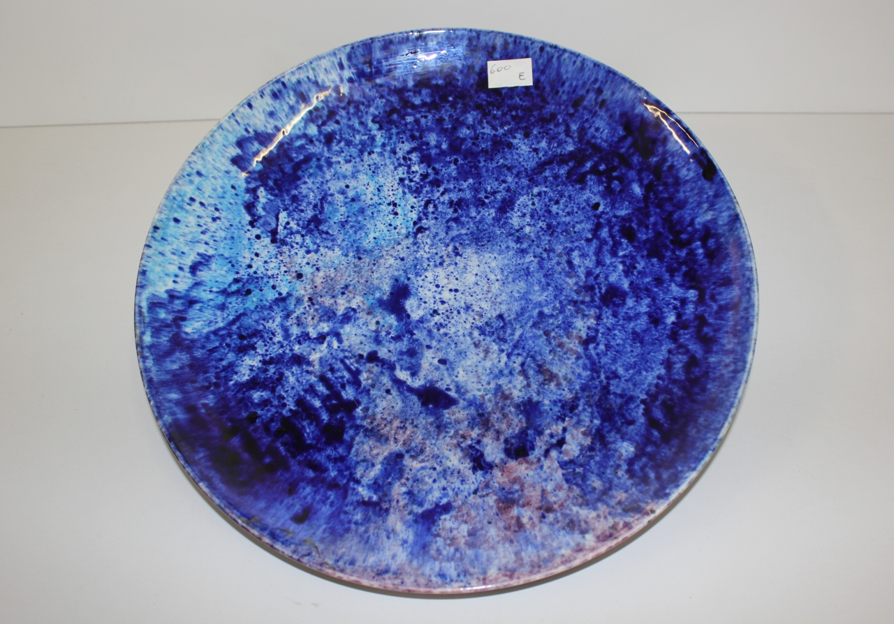 piatto da portata, opera isolata - ambito friulano (terzo quarto sec. XX)