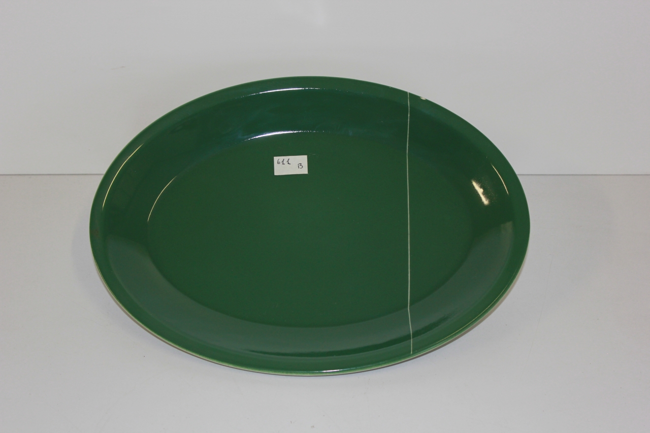 piatto da portata, opera isolata - ambito friulano (seconda metà sec. XX)