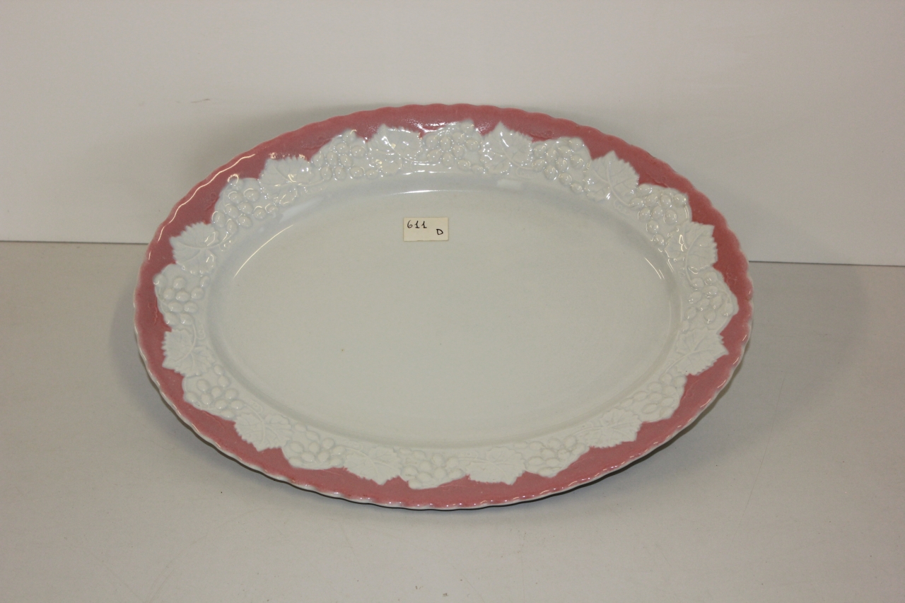 piatto da portata, opera isolata - ambito friulano (metà sec. XX)