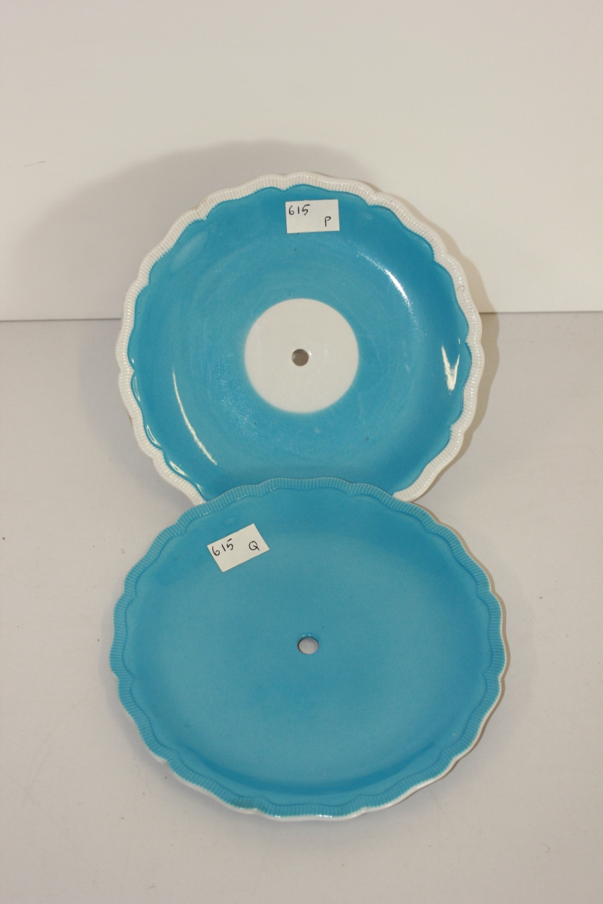 piatto, coppia - ambito friulano (metà sec. XX)