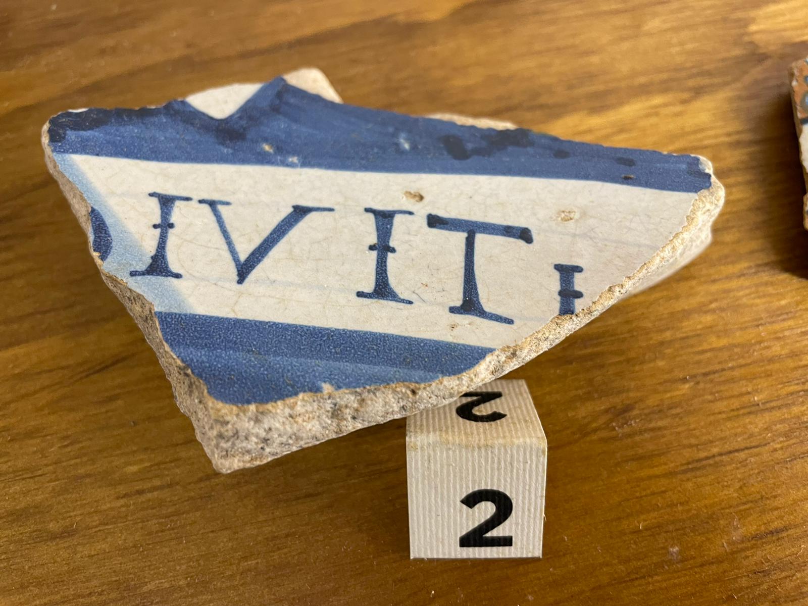 soggetto assente (cavetto, frammento) - bottega derutese (sec. XVI)