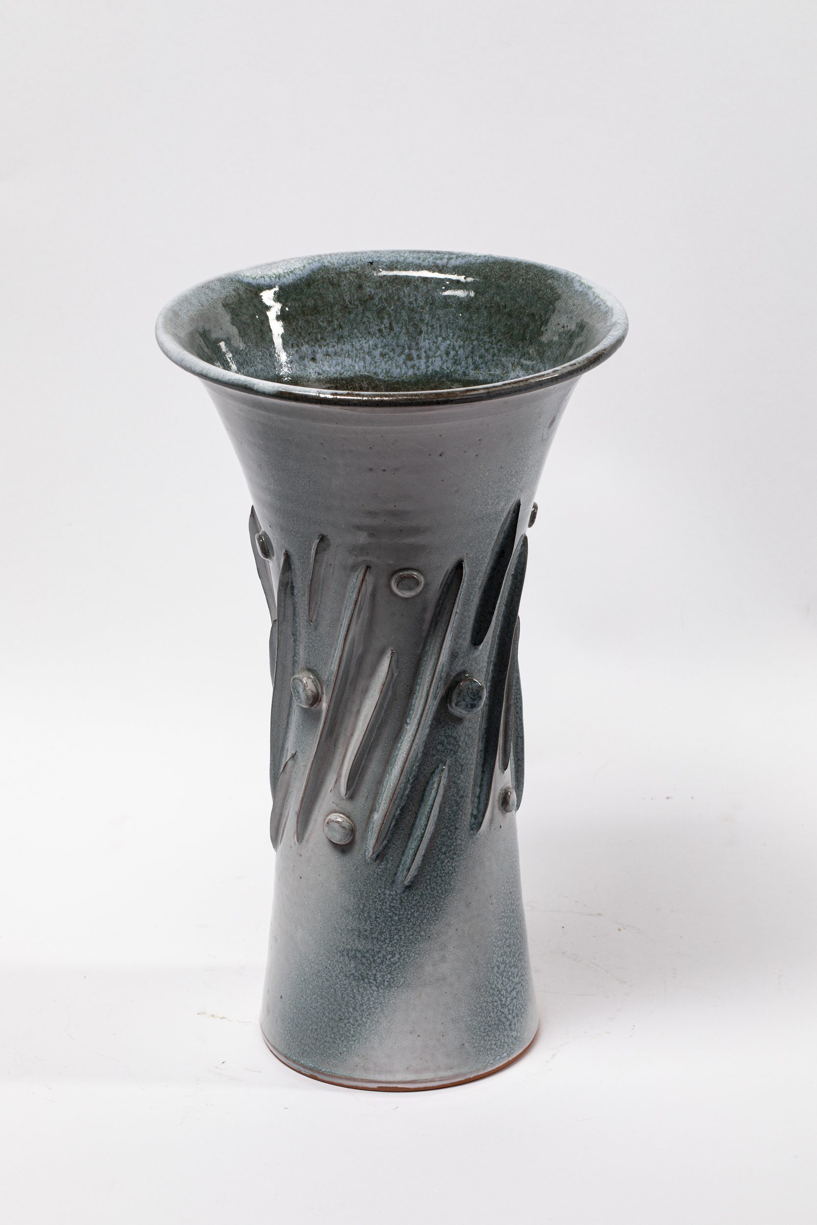 motivi geometrici (vaso, opera isolata) di Tomokazu Hirai (metà/ inizio XX-XXI)