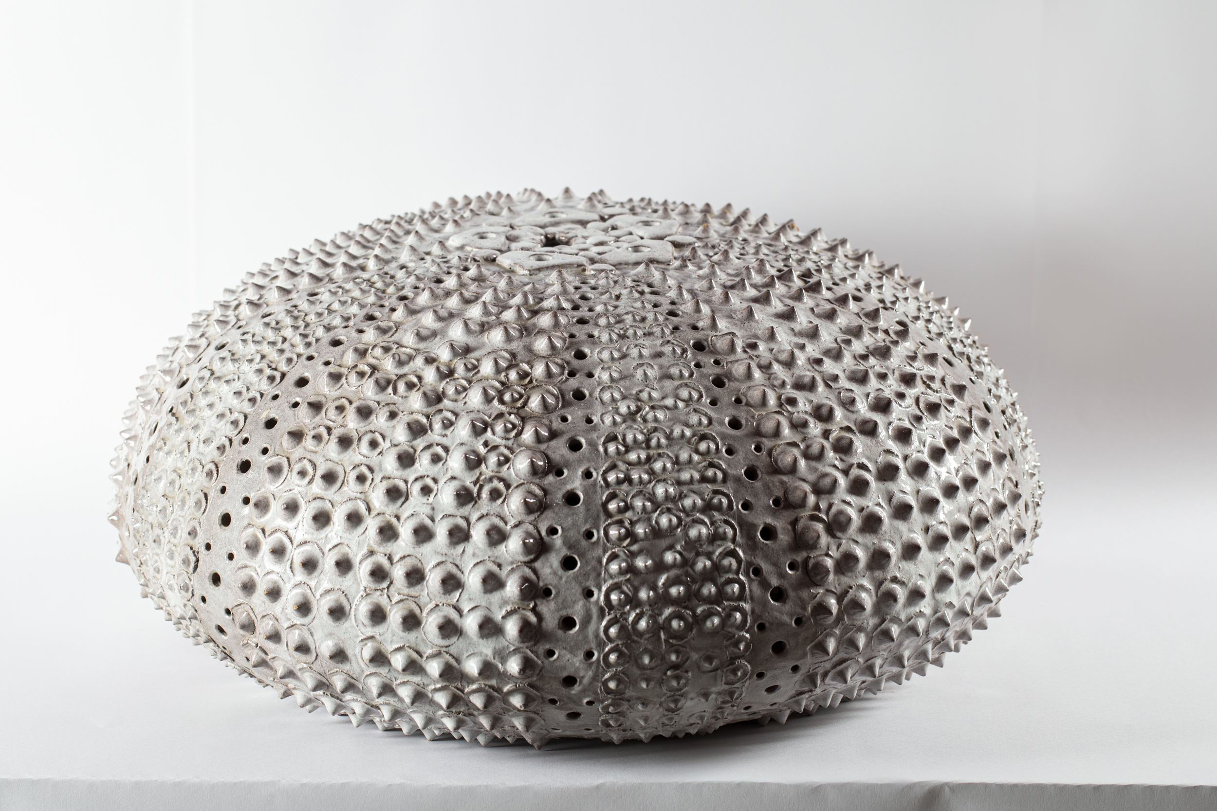 Riccio, riccio (scultura, opera isolata) di Sciannella Angelo (ultimo quarto XX)