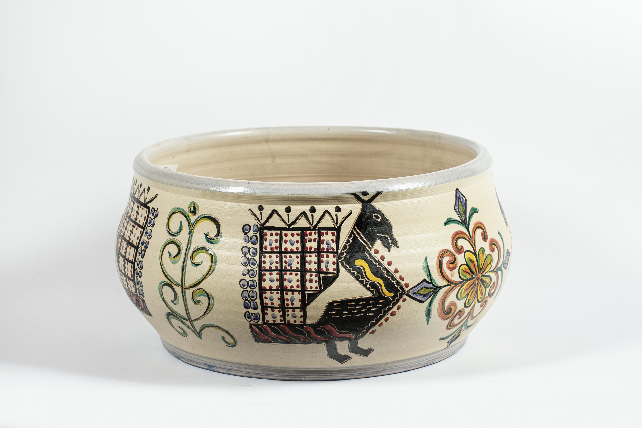 motivi fitomorfi e antropomorfi (vaso, opera isolata) di Farci Vincenzo (ultimo quarto XX)