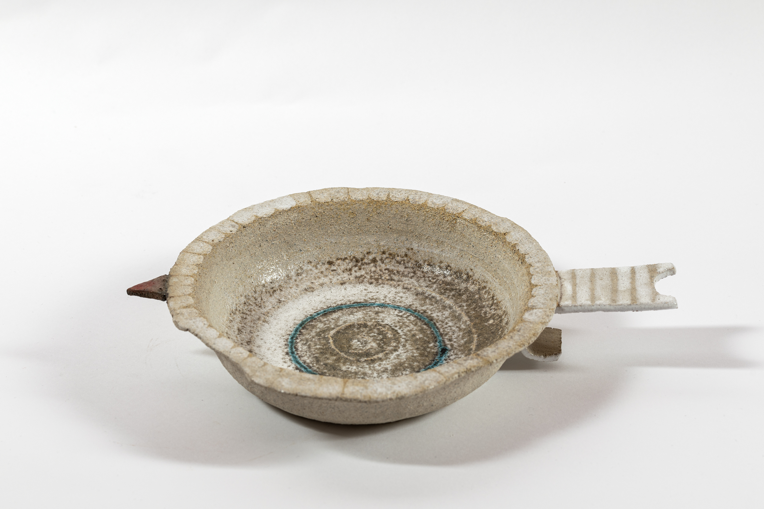 motivi geometrici (ciotola, opera isolata) di Landi Luciano (fine XX)