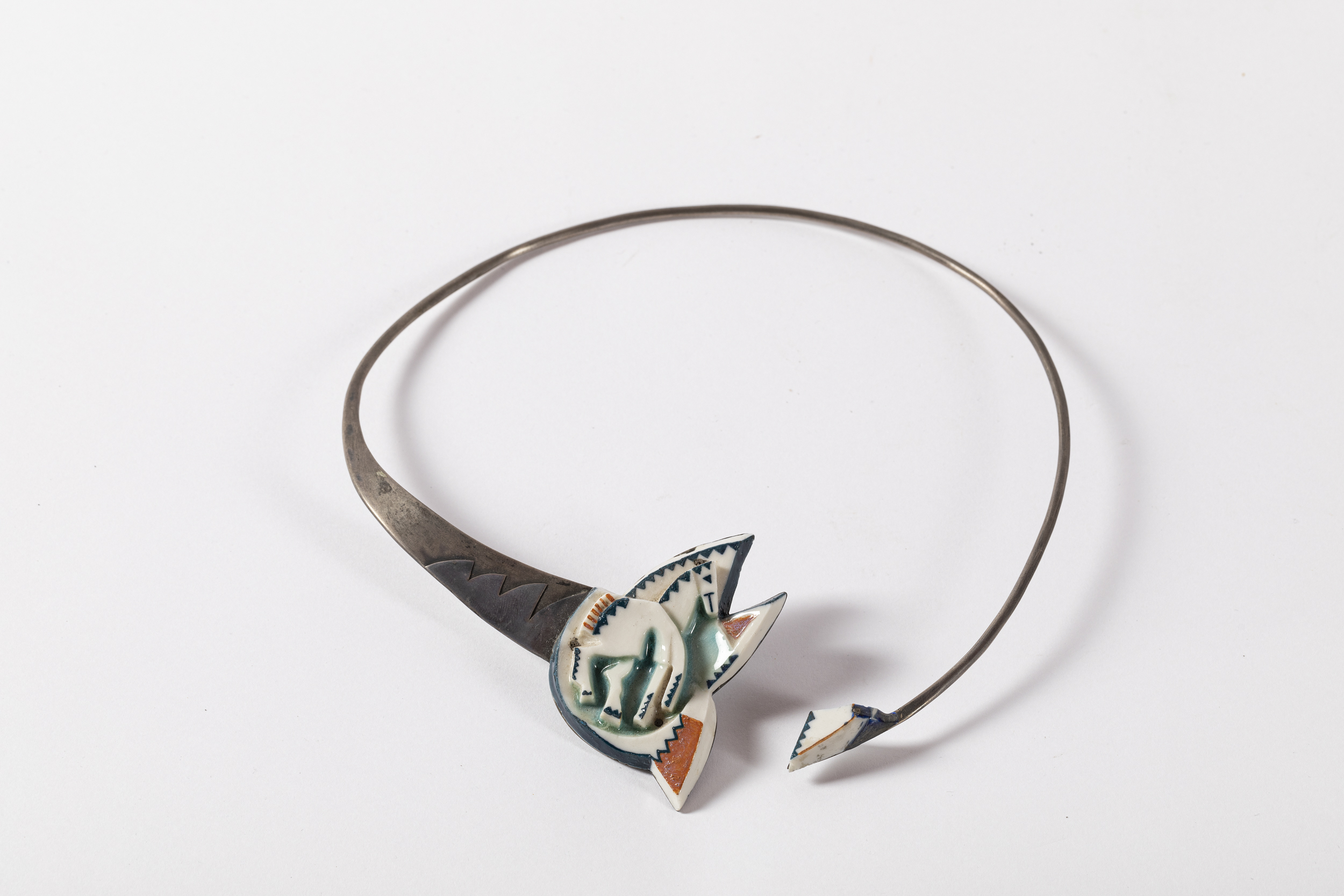 cavallo (collana, opera isolata) di Rinetti Stefania (ultimo quarto XX)
