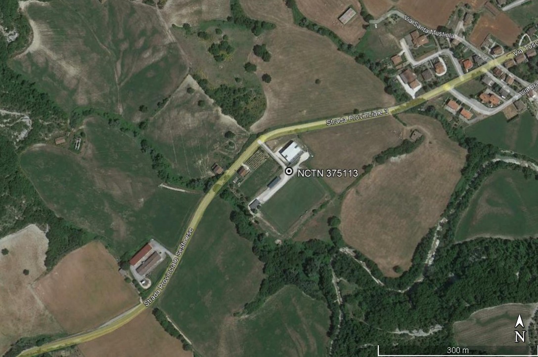 area di materiale mobile, area di frammenti fittili e materiali da costruzione - Belforte all'Isauro (PU)  (SECOLI/ ARCHI DI SECOLI/ I a.C.-IV)