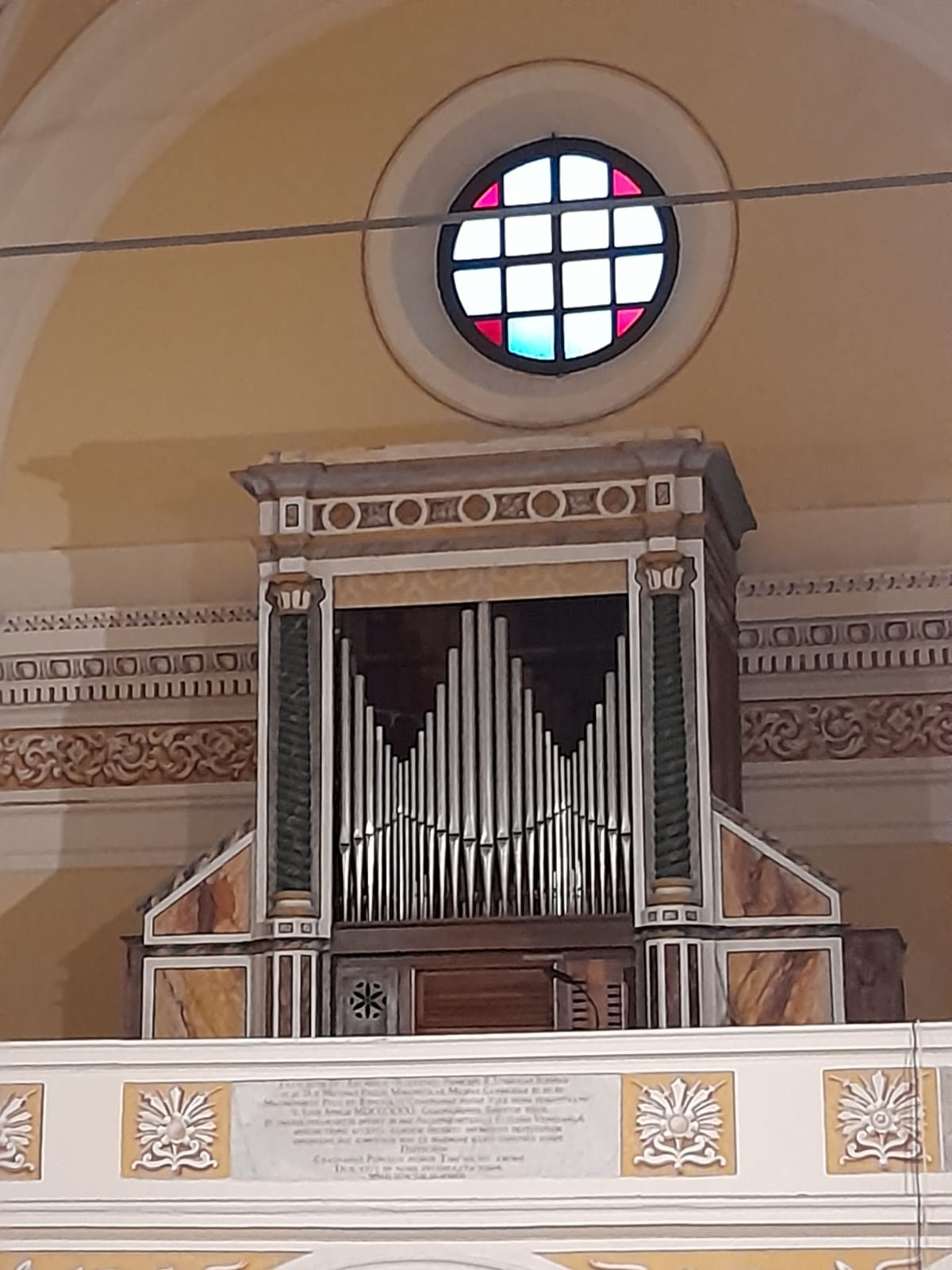 organo di Nicomede Agati (bottega) - scuola pistoiese (terzo quarto XIX)