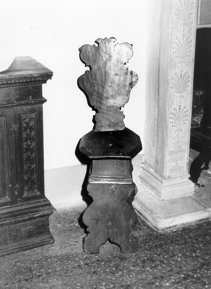 sgabello - ambito italiano (sec. XIX)