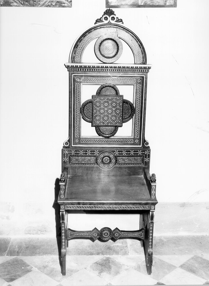 seggiolone - ambito italiano (sec. XIX)