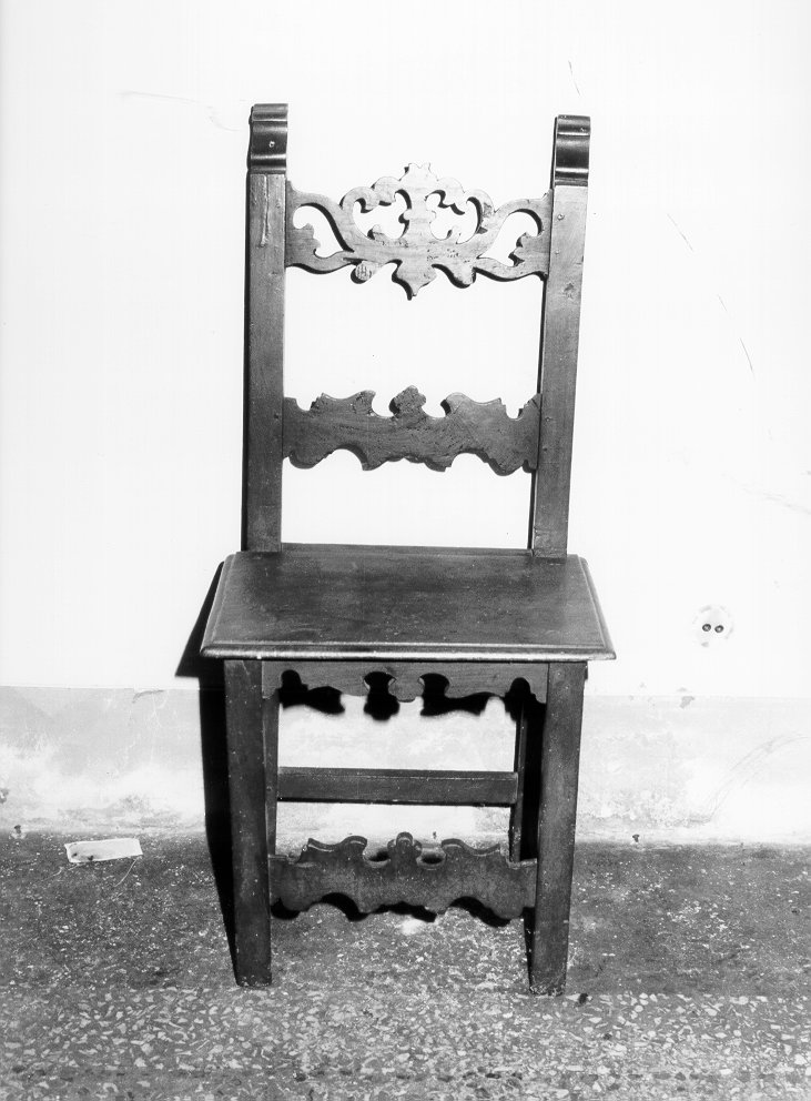 sedia - ambito italiano (sec. XIX)