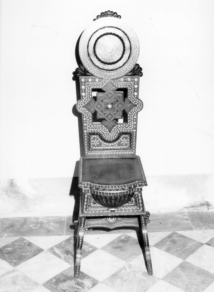 sedia - ambito italiano (sec. XIX)