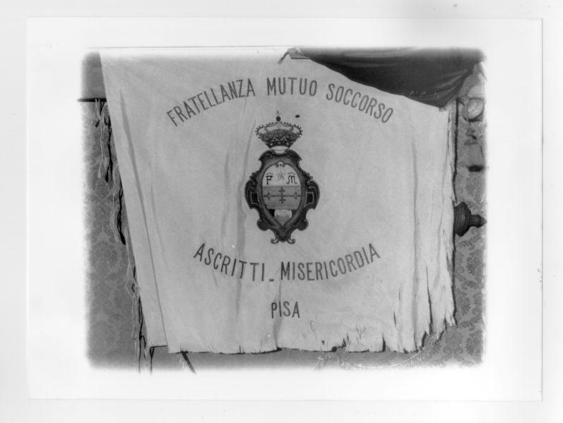 stendardo - manifattura toscana (ultimo quarto sec. XIX)