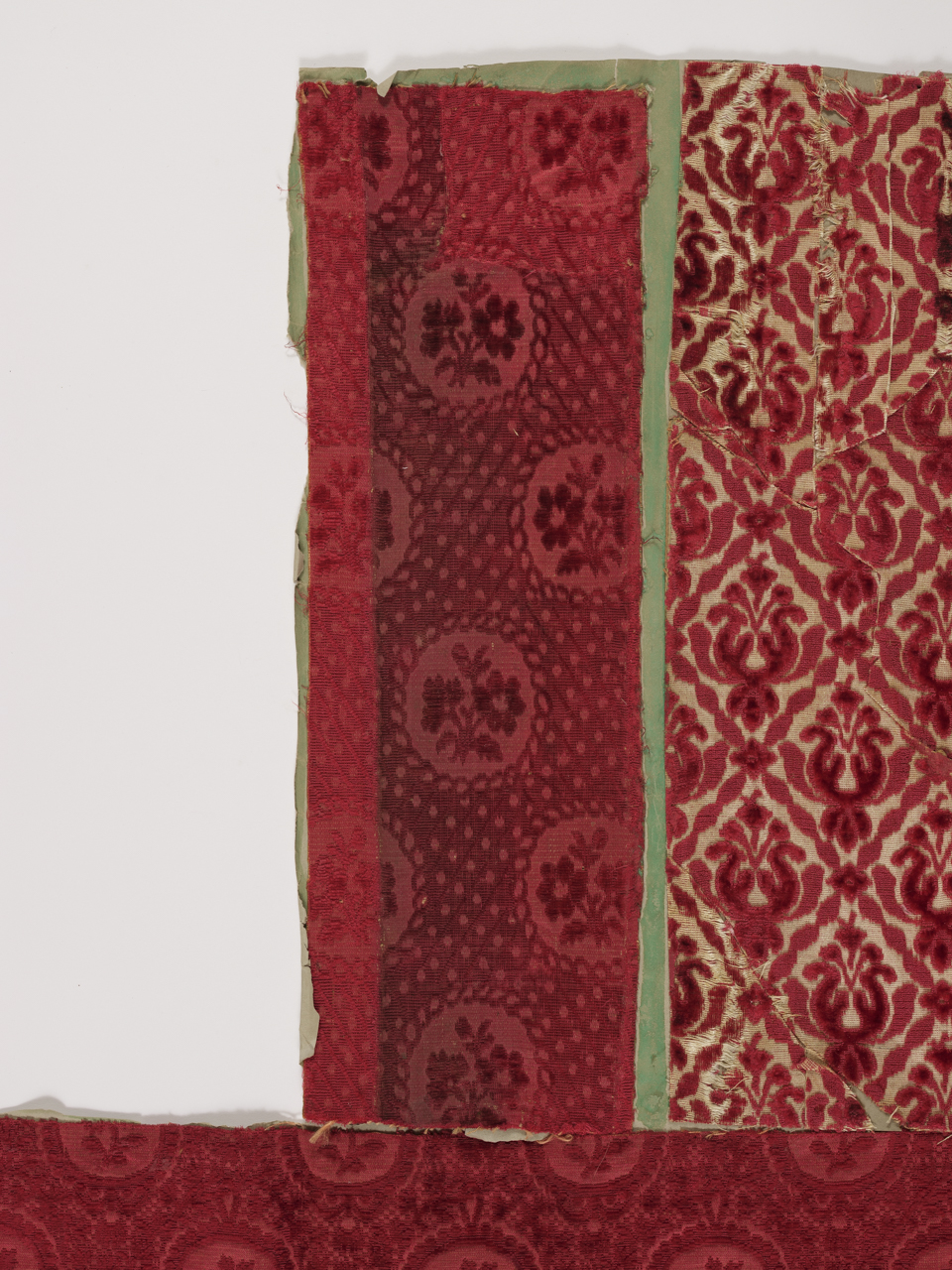 tessuto, frammento - manifattura italiana (fine/ metà XVIII-XIX)