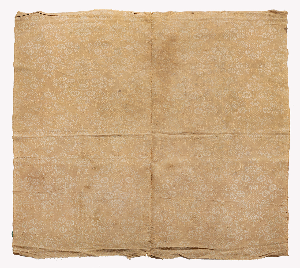 telo, frammento - manifattura italiana, manifattura francese (fine/ inizio XVIII-XIX)