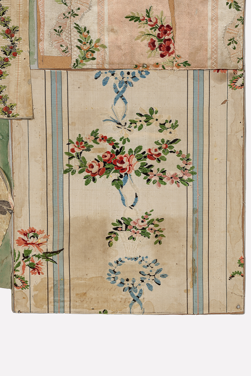tessuto, frammento - manifattura francese (seconda metà XVIII)