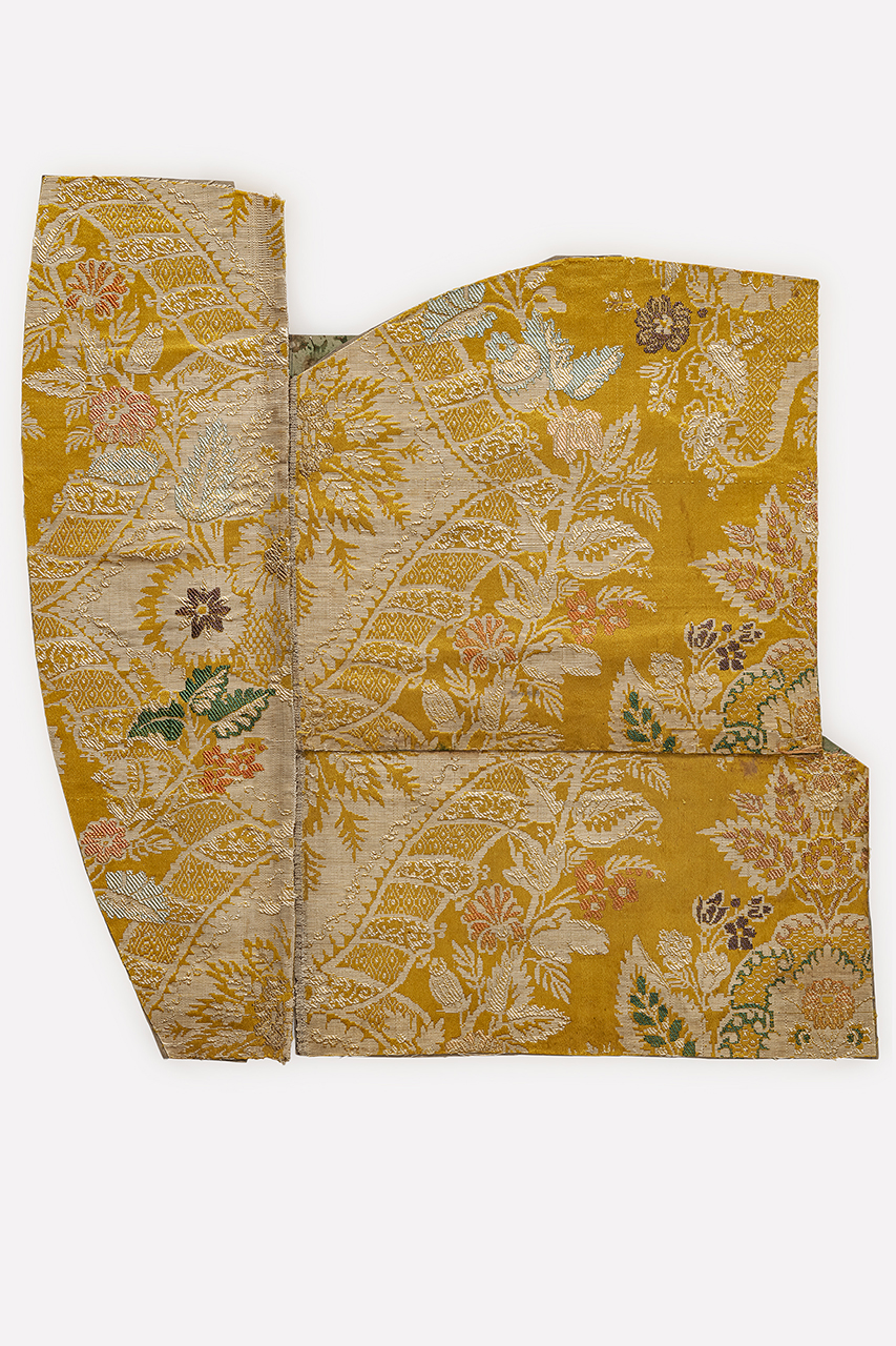 tessuto, frammento - manifattura francese (prima metà XVIII)